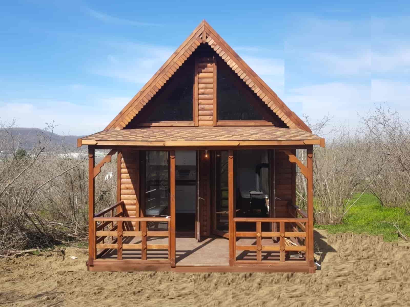 SAKARYA AHŞAP BUNGALOV 30m2