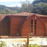 KANDIRA OVAL AHŞAP OTEL BUNGALOV 40m2